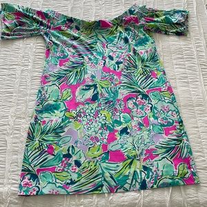 Off the shoulder Lilly dress!